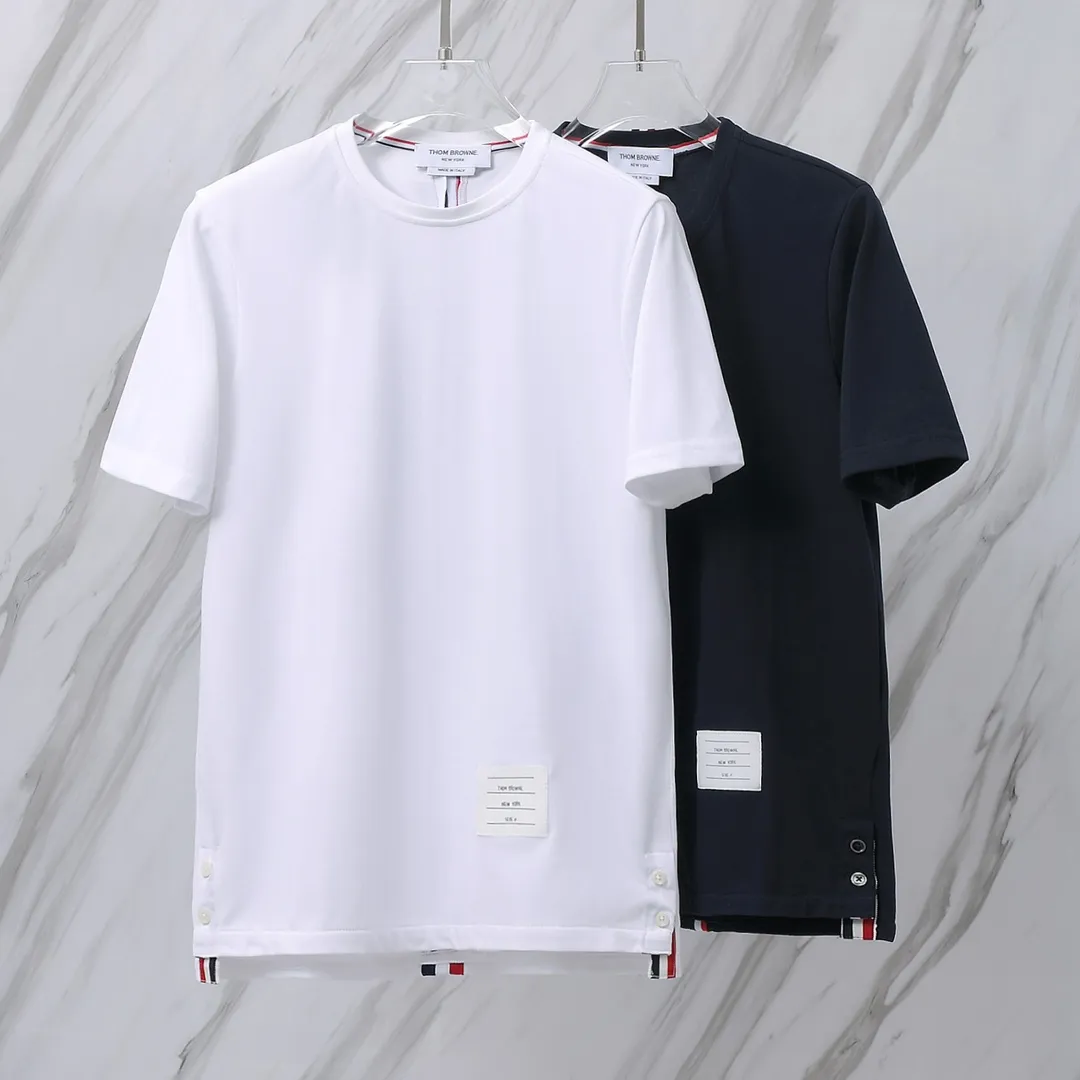 ：T 03 （TB T ） THOM BROWNE TB Classic T 26 220 Authentic Authentic Premium Authentic + Authentic + Same Style Size：0/1/2/3/4 ：White/Navy Blue